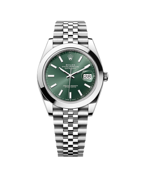 Rolex Datejust 41mm 126300 Mint dial Steel Jubilee - Brand New 2025
