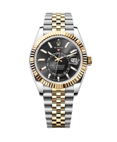 Rolex Sky-Dweller 42mm Black Dial Two Tone Jubilee - Brand New 2025