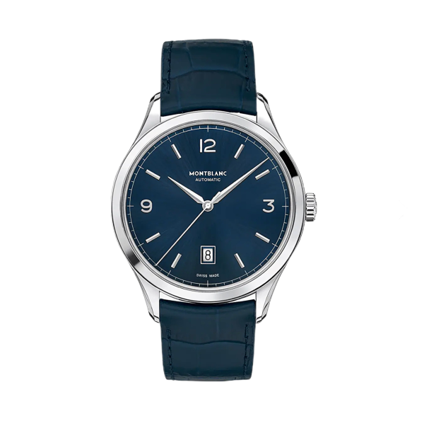 Montblanc Heritage Automatic Blue 40mm 116481 Steel - Brand New 2025