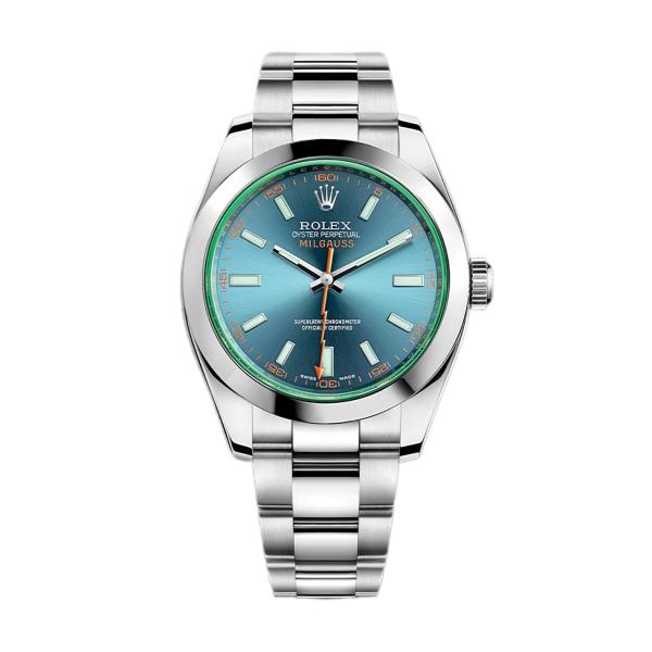 Rolex Milgauss 40mm 116400GV Z-Blue dial Oyster Steel - Like New 2023