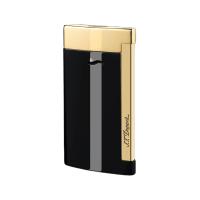 S.T. Dupont Slim 7 Siyah & Gold Çakmak 27708 - Brand New 2025