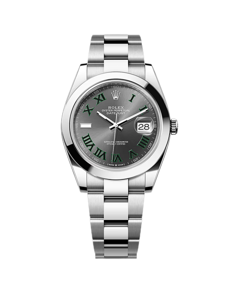 Rolex Datejust 41mm 126300 Wimbledon Steel Oyster - Brand New 2026