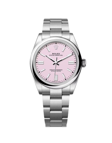 Rolex Oyster Perpetual 41mm 134300 Pink Dial Steel Oyster - Brand New 2026