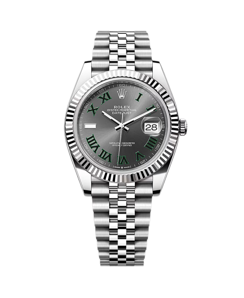 Rolex Datejust 41mm 126334 Wimbledon Dial Steel Jubilee - Brand New 2026